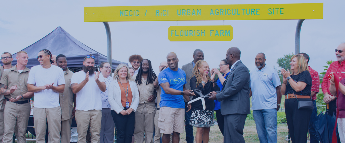 NECIC/RiCI Urban Agriculture Site Ribbon Cutting